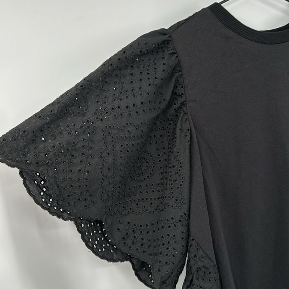 Tuckernuck Pomander Place Black Eyelet Emi Tee - Picture 5 of 10
